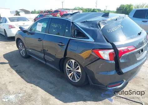 2016 Acura Rdx Advance Package z USA, uszkodzony, nr VIN 5J8TB4H78GL012388